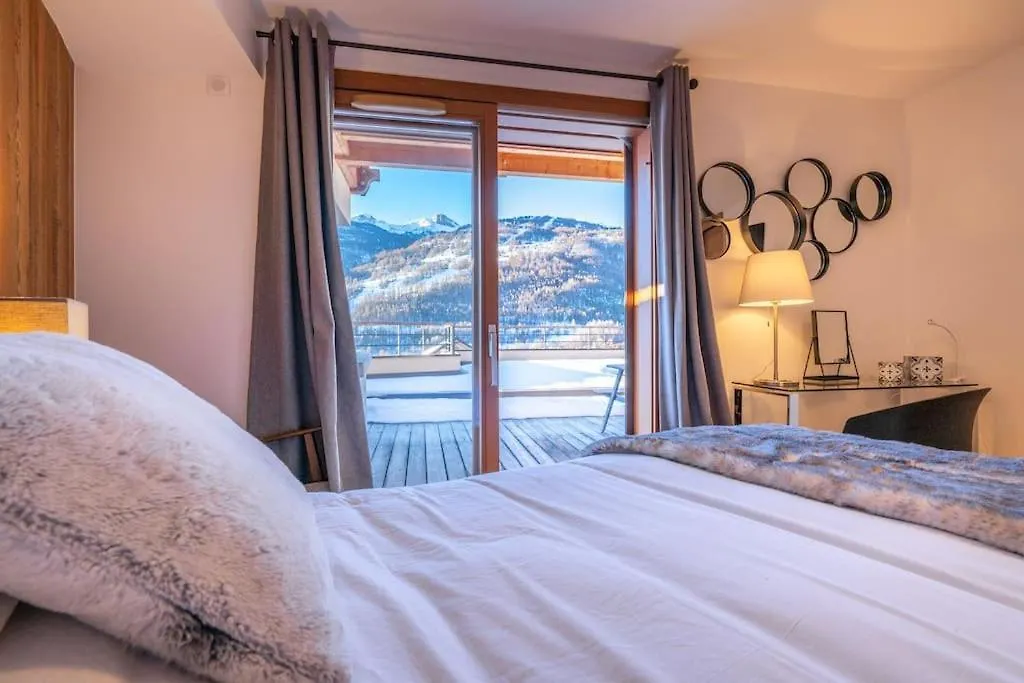 Appartement Abela 10 Pers Domaine De Serre Chevalier Saint-Chaffrey Apartment